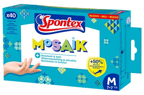 Spontex Guanti Mosaik 40 Taglia M