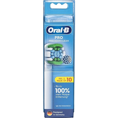 Oral-B Precision Clean Testine Per Spazzolino Da Denti Elettrico 10 Pz. Bianco