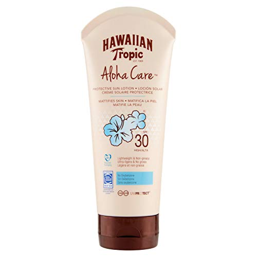 Hawaiian Tropic - Aloha Care Spf 30 - Lozione Solare Protettiva Ecosostenibile - 180 Ml