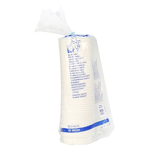 Sicsac - Sacchetti Per Vomito, Ø 11 Cm, Con Boccaglio (50 Pezzi)