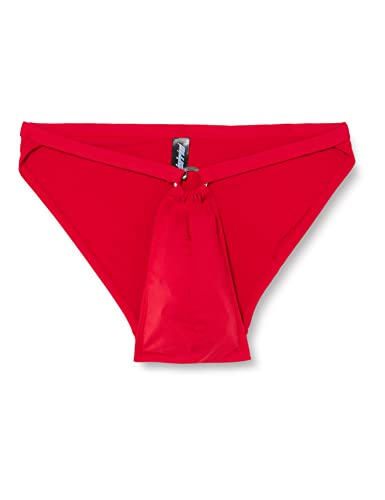 Pouch Bikini In Microfibra Blueline Uomo, Rosso (Red), S/M