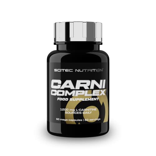 Scitec Nutrition Carni Complex, 1200 Mg Mega Caps Di L-Carnitina E Acetil L-Carnitina, 60 Caps