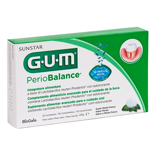 Gum Periobalance Integratore Alimentare Gusto Menta, 30 Compresse