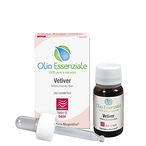 Erboristeria Magentina Oli Essenziali Puri Vetiver 10 Ml