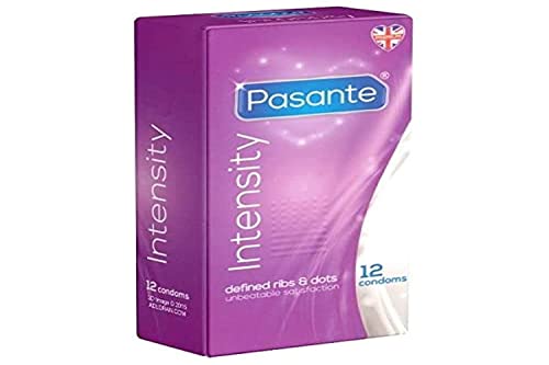 Pasante - Preservativi Pasante Intensity Ribbed & Punteggiati - 12 Pezzi