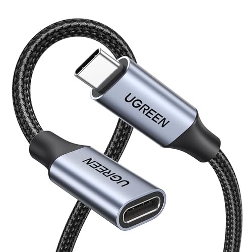 Ugreen Cavo Usb C Usb C Video 4K@60Hz, Cavo Usb 3.2 Prolunga 10Gbps Ricarica Rapida 100W, Thunderbolt 3 Compatibile Con Iphone 15 Plus Pro Max, Macboo