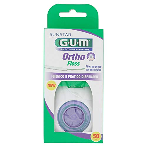 Gum 2080 Seta Ortho + Floss - 50 M