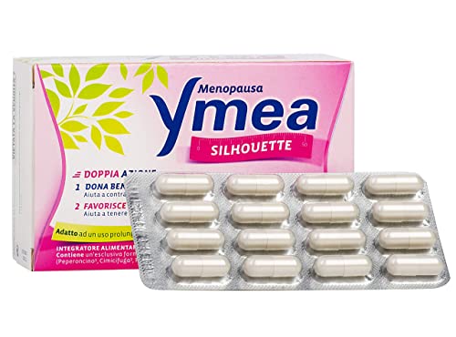 Ymea Silhouette Integratore Alimentare Esperto Della Menopausa Che Favorisce L'Equilibrio Del Peso Corporeo, 64 Capsule