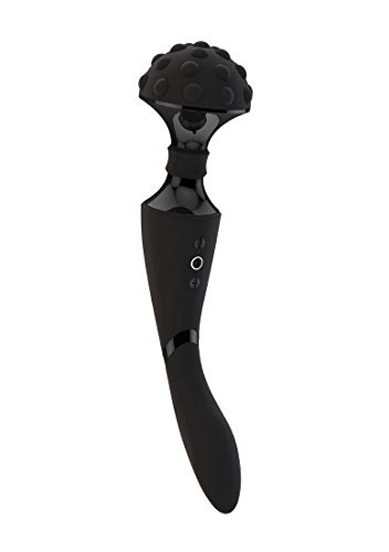 Shots Vive - Shiatsu Bendable Massager Wand - Black