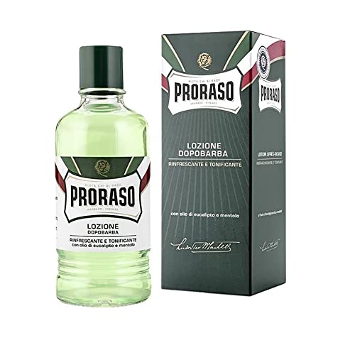 Proraso Lozione Dopobarba Olio Di Eucalipto E Mentolo 400Ml + Spruzzino Compatibile