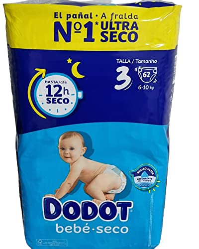 Dodot Pannolini Per Bebè Super Assorbenti Taglia 3 62 Pezzi