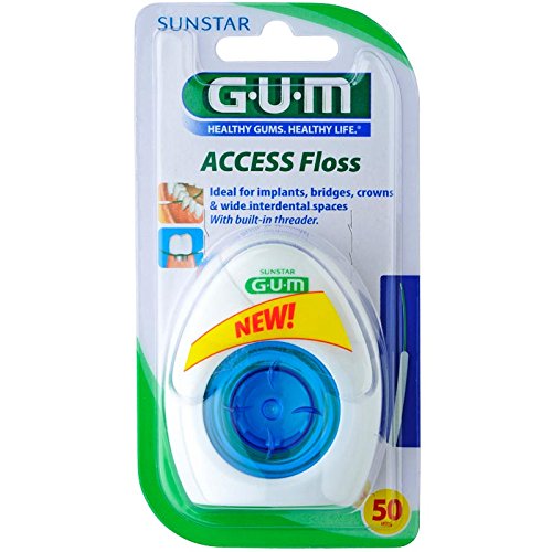 Gum Access Floss Per 50 Applicazioni 2 Confezioni Da 50 Pezzi