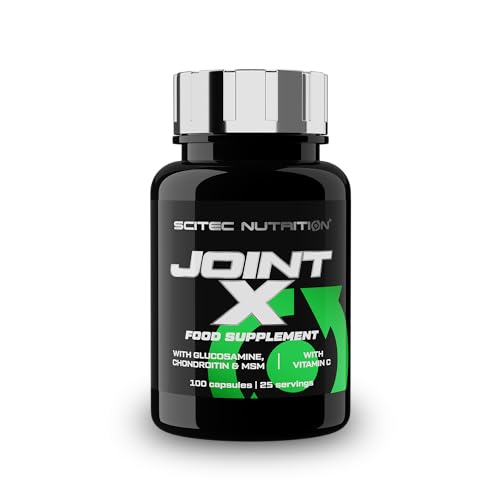 Scitec Nutrition Joint-X, Integratore Alimentare In Capsule Con Glucosamina Solfato, Gelatina, Condroitina Solfato, Msm E Vitamina C, 100 Capsule