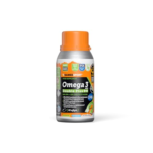 Namedsport Omega 3 Double Plus 60 Softgel - Fornisce La Più Elevata Concentrazione Di Epa E Dha Per Capsula Softgel E Rappresenta L’Innovazione Più Av