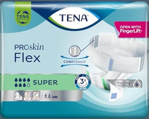 Essity Italy Pannolone Per Incontinenza Tena Flex Super Medium 30 Pezzi