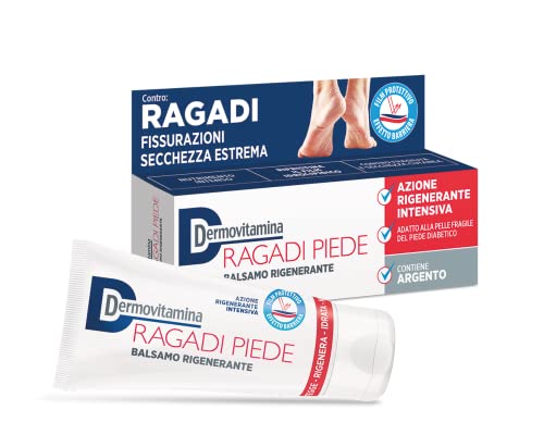 Ragadi Crema Piedi - Balsamo Rigenerante - Contro Ragadi, Fissurazioni E Secchezza Estrema- Per Piedi Secchi Screpola - Effetto Barriera - 75 Ml - Der
