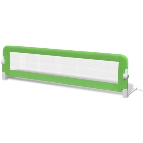 Vidaxl Barriera Di Sicurezza Letto Bambino 150X42 Cm Verde Protezione Sponda