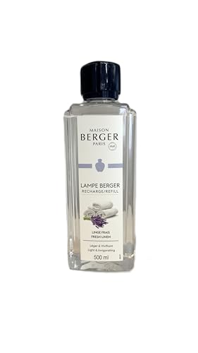 Lampe Berger Fresh Linen Fragrance, Plastique, 500 Ml
