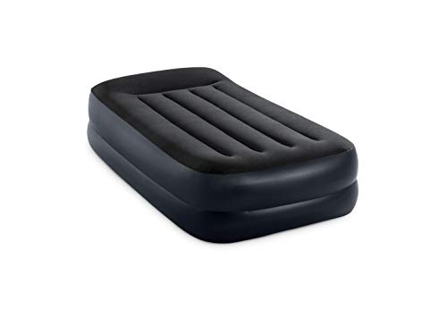 Intex Cuscino Gonfiabile Letto Rialzato Elettrico, Nero, 191 X 99 X 42 Cm; 4.78 Kg