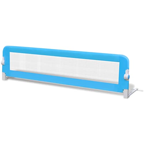 Vidaxl Barriera Di Sicurezza Per Letto Bambino 150X42 Cm Blu Protezione Sponda