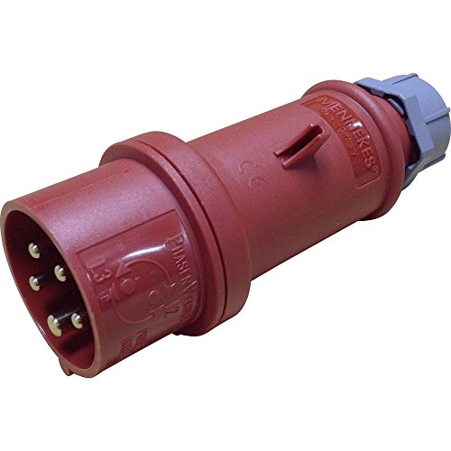 Mennekes 3319A Fai Da, Colore: Rosso, Normale