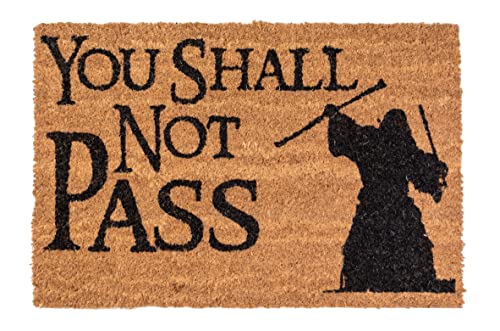 Lord Of The Rings Sd Toys Doormat You Shall Not Pass 60 X 40 Cm Tappeti