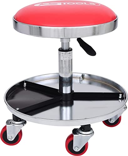Ks Tools 500.8004 Mobile E Regolabile In Altezza, Sgabello, Caricabile Fino A 135Kg