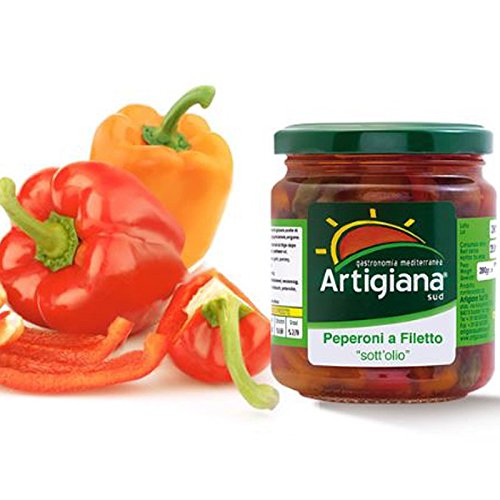 Peperoni Al Filetto Kg. 1 - Cartone 6 Pezzi