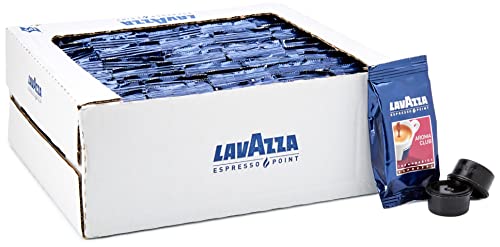 Lavazza, Espresso Point Aroma Club, 100 Capsule Caffè, Per Un Espresso Dal Gusto Persistente, Con Note Aromatiche Di Fiori E Frutta, 100% Arabica, Int