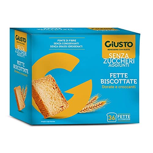 Giusto Senza Zucchero - Fette Biscottate, 300G