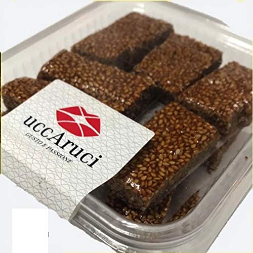 Torrone Di Sesamo Tostato "Giuggiulena" - Uccaruci - Offerta 5 Pezzi