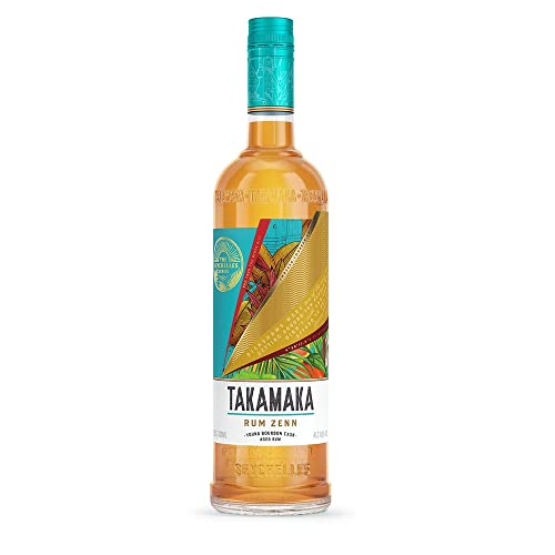 Takamaka - Zenn - Rum Non Invecchiato, Pressato Con Legno Proveniente Da Botti Di Quercia Ex Bourbo, 40% Bottiglia Da 700Ml