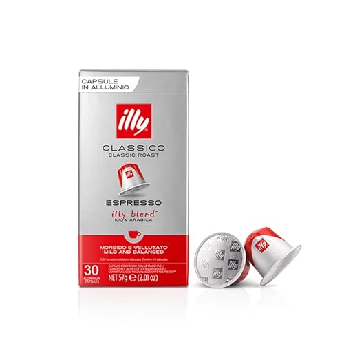 Illy 30 Capsule Compatibili Nespresso 3 Confezioni Da 10 Caffè Gusto Classico
