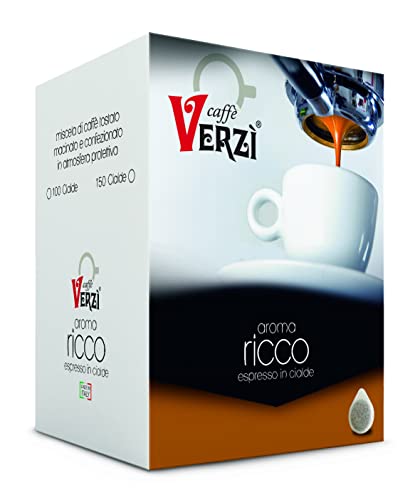 Caffè Verzì | 150 Cialde Ese 44 | Aroma Ricco