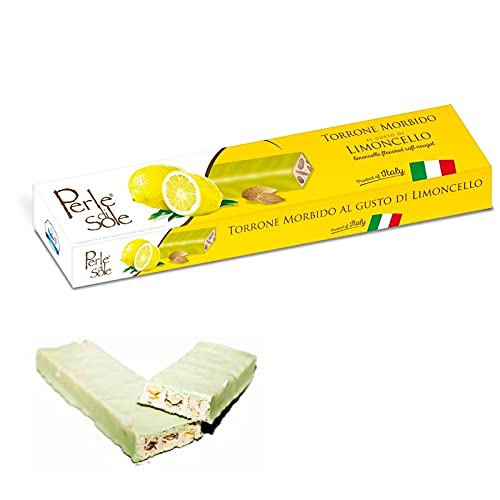 Torrone Morbido Al Gusto Di Limoncello & Cioccolato Bianco - Perle Di Sole