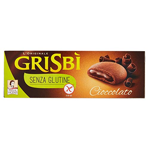 Grisbì Frolle Ripiene Senza Glutine Cioccolato, 9 X 16.7G