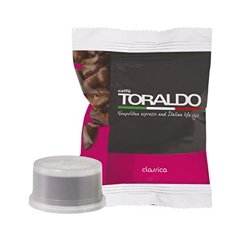Caffè Toraldo | Compatibile Espresso Point* | Caffè Selezionato, Tostato E Torrefatto In Italia | Eccellenza Del Caffè Napoletano (100 Capsule, Miscel