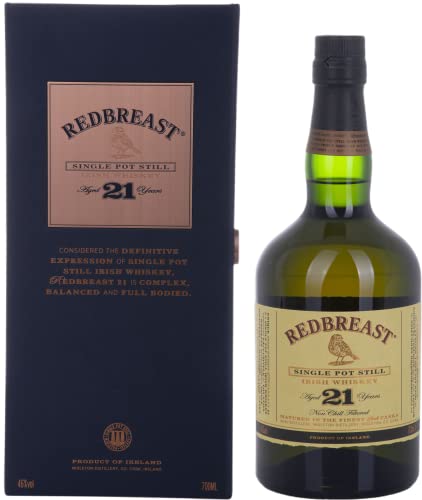 Redbreast 21 Years Old Single Pot Still Irish Whiskey - 700 Ml