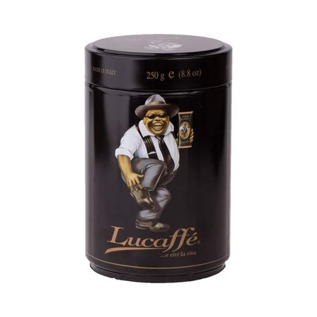 Lucaffe - Mister Exclusive - Coffee Beans Tin (250 G, Whole Bean)