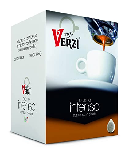 150 Cialde Carta Filtro Ese (44Mm) Caffe' Aroma Intenso Verzi'