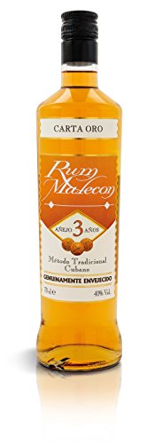 Rum Malecon Añejo 3 Años Carta Oro 40% Vol. 0,7L