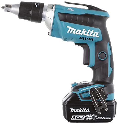 Visseuse Plaque De Plâtre Makita Sans Fil 18 V 2 Batteries - Dfs452Rtj