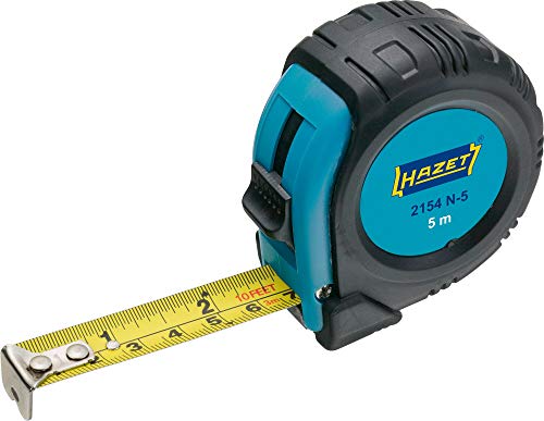 Hazet 2154N-5 Flessometro, Multicolore, Lunghezza 5000 Mm