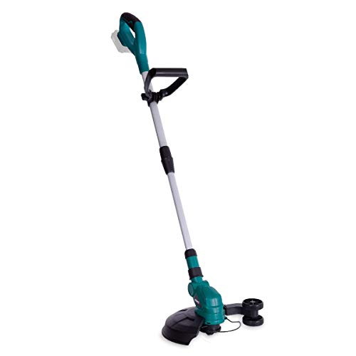 Vonroc Decespugliatore A Batteria Vpower 20V. Diametro Taglio 25Cm. Batteria E Caricatore Non Inclusi. Con Asta Telescopica E Doppia Bobina (2X4M)