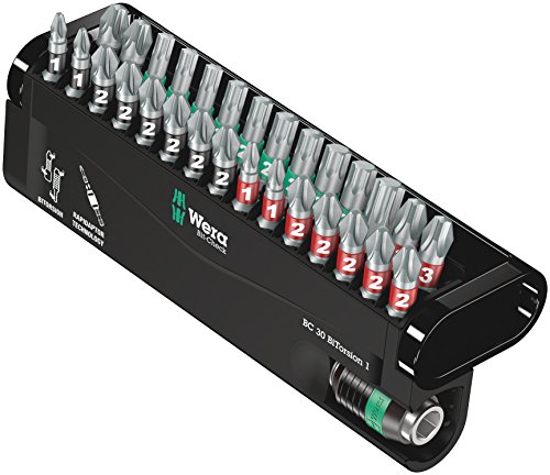 Wera 05057430001 Assortimento Di Bit, Set Di 30 Pezzi, Multi-Colour