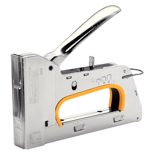 Rapid Prp R33 Graffatrice Manuale Per Graffette N. 13, Dotata Di Impugnatura Ergonomica, Grilletto Facile Da Utilizzare E Regolatore Di Forza In 3 Fas