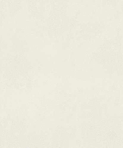 Carta Da Parati Rapida 860115 Della Collezione B.B Home Passion Vi – Carta Da Parati In Tessuto Non Tessuto Tinta Unita Color Crema Con Struttura Gran