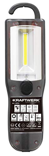 Kraftwerk 32076 Kw - Torcia A Batteria Cob, 3,6 V, Agli Ioni Di Litio