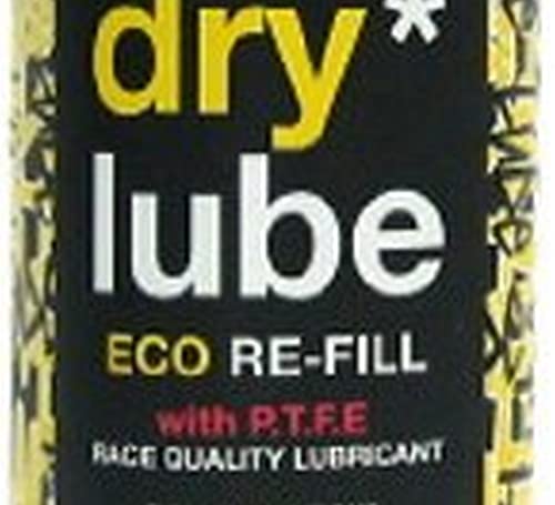 Mucoff Bote Lubricante Per Asciutto Cadena Dry Weather Lube 1L Cod. 832, Nero