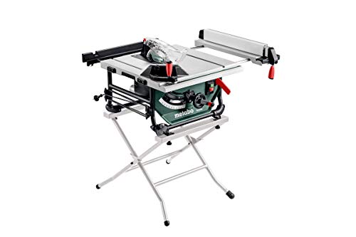 Metabo Ts 254 M - Set Sega Circolare Da Banco, Con Supporto Di Base, 1500 W, Lama Per Sega 254 X 30 Mm, Sega Pieghevole, Tavolo Estensibile, 691154000